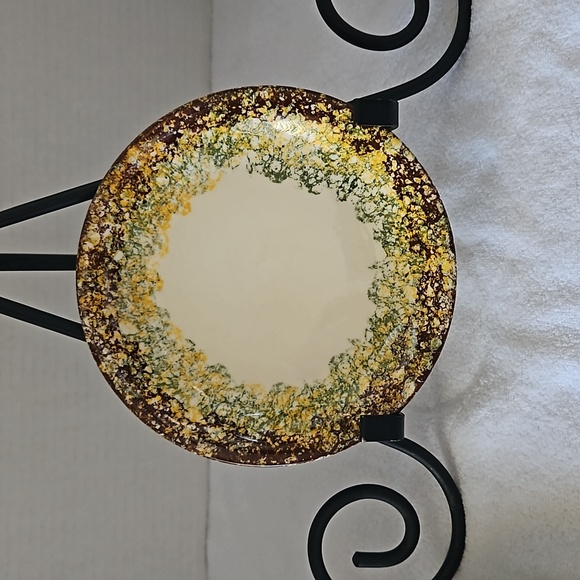 Vernon Ware  Metlox Poppytrail Vintage Hawaiian Coral Set of 2 Bread Plates - Picture 4 of 6